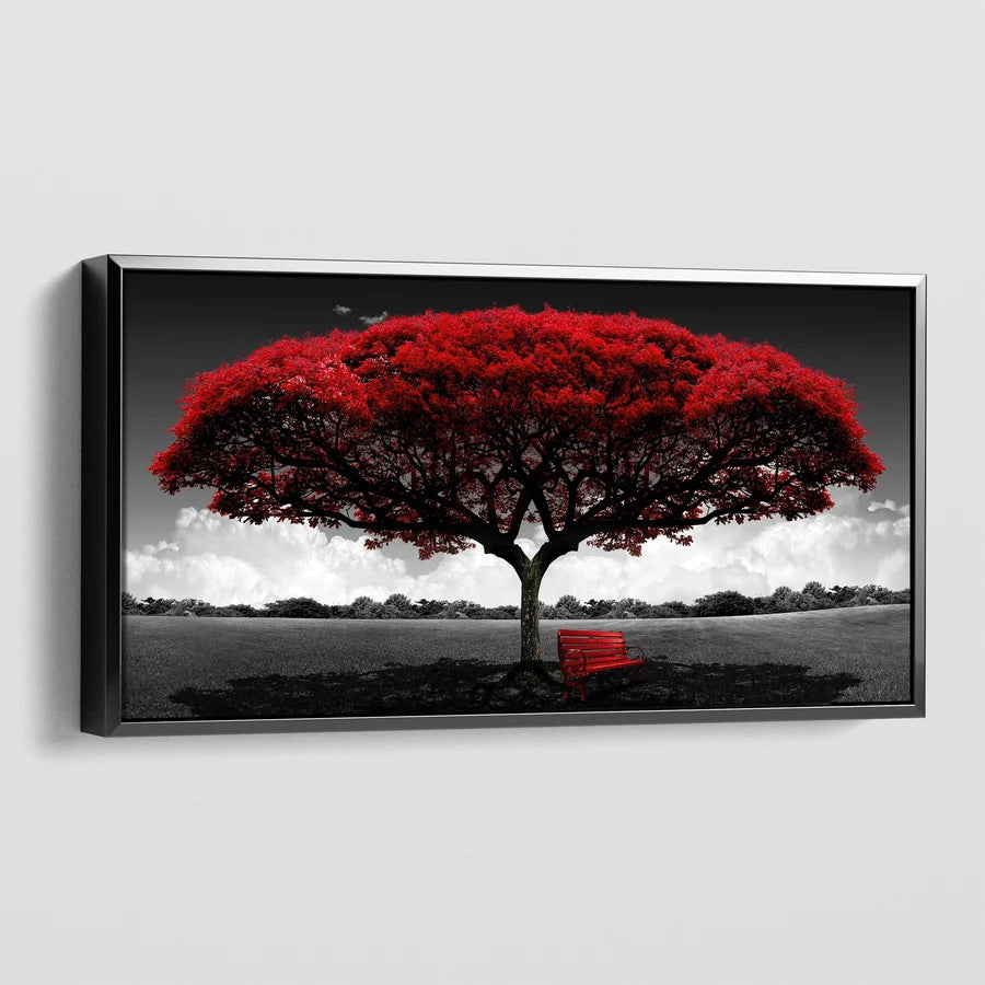 RED TREE CANVAS