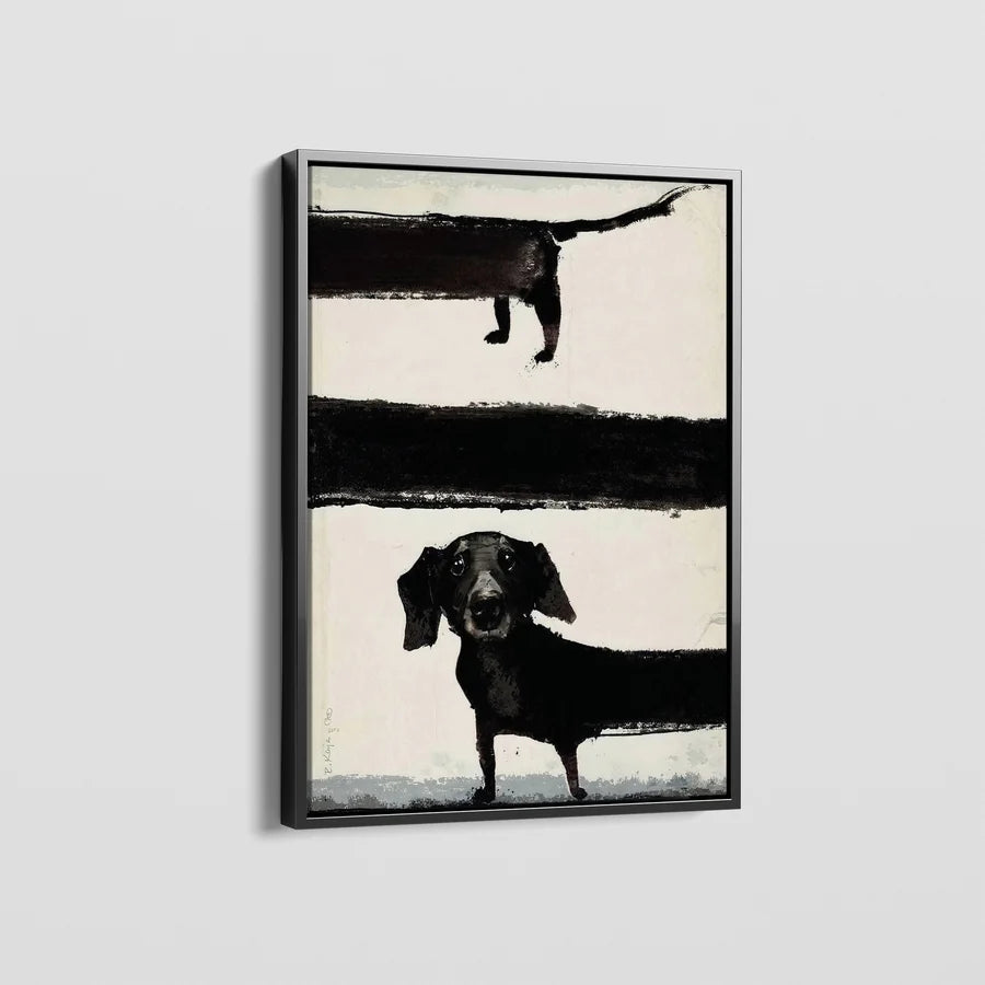 SAUSAGE DOG CANVAS