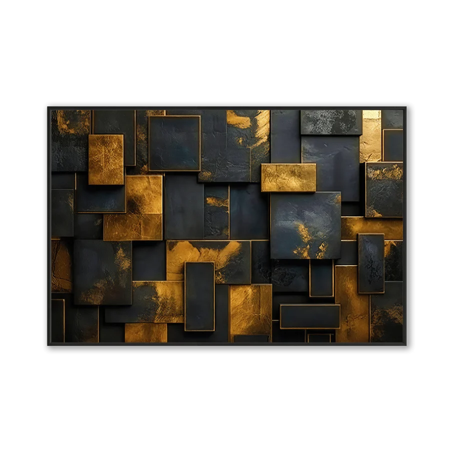 BRONZE GOLD GEOMETRY