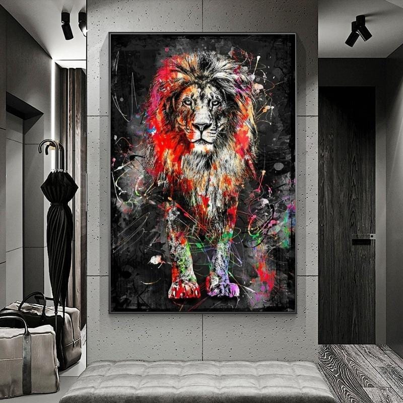 THE FOURTH LION CANVAS