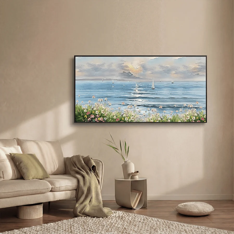 BLOOMS AND SEA